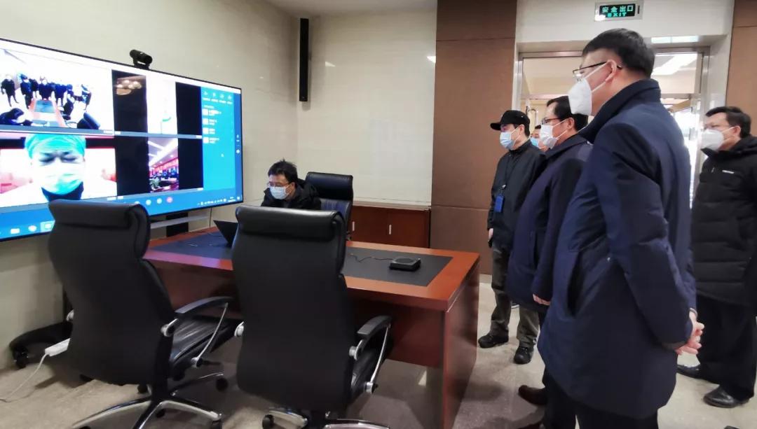 楊金成到七院、七一四所檢查指導疫情防控和復工復產工作