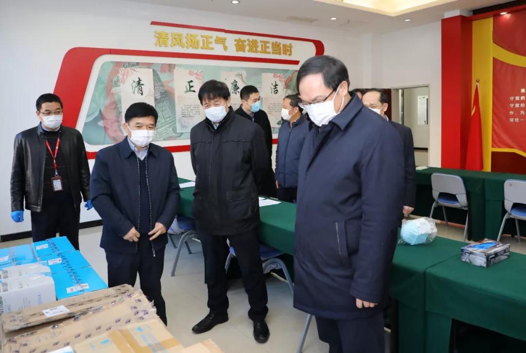 楊金成到七院、七一四所檢查指導疫情防控和復工復產工作